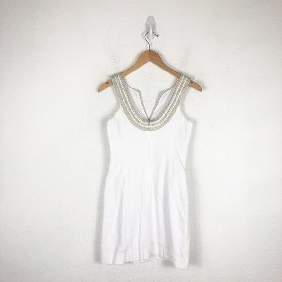 Lily Pulitzer Valli Shift Mini Dress Size 00 Resort White Preppy Quiet Luxury - Picture 14 of 15
